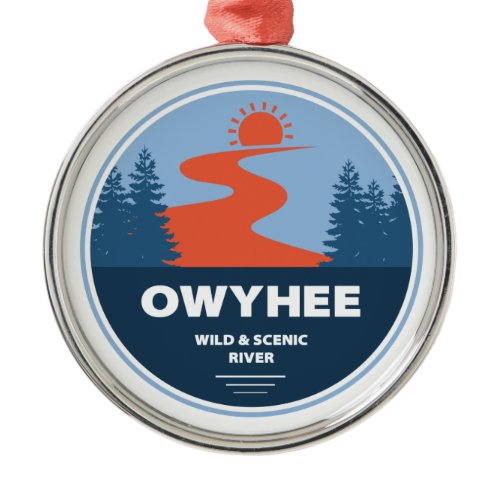 Owyhee Wild And Scenic River Metal Ornament