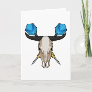 Ox at Darts with Dart Card