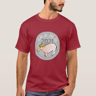 Ox cartoon Chinese New Year 2021 Men's T T-Shirt