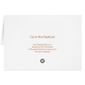 Ox in the Pasture Cards (Back Horizontal)