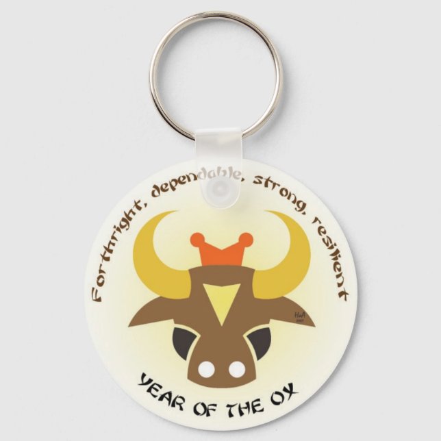 Ox Keys Keychain (Front)