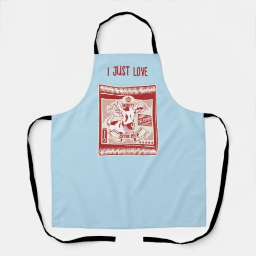 Ox tail soup lover apron