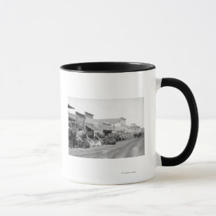 Ox Teams along Main Street of Sturgis Photograph Mug