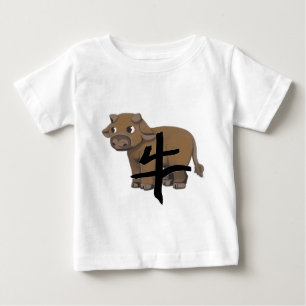 Ox with character baby T-Shirt