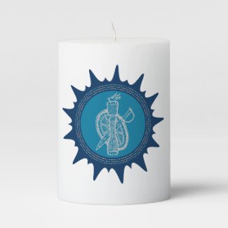 Oxaguiam Pillar Candle