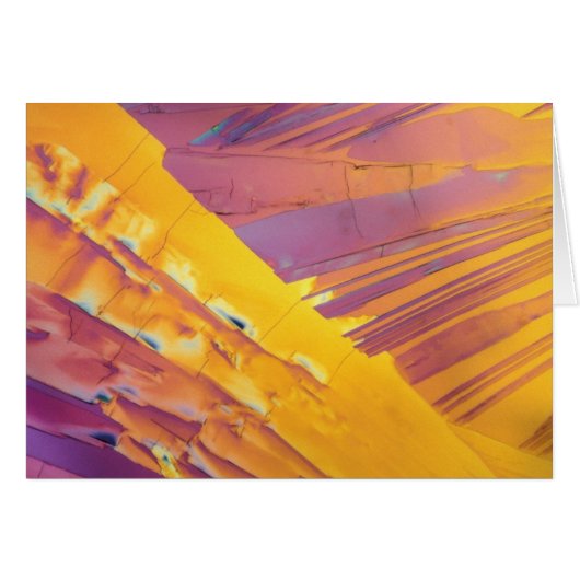 Oxalic Acid Crystals Cards (Front Horizontal)