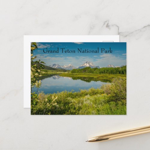 Oxbow Bend Grand Teton National Park Postcard