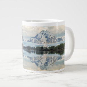 Oxbow Bend Reflection Giant Coffee Mug