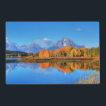 Oxbow Bend Sunrise Placemat<br><div class="desc">Photo taken during FALL at Grand Teton National Park</div>
