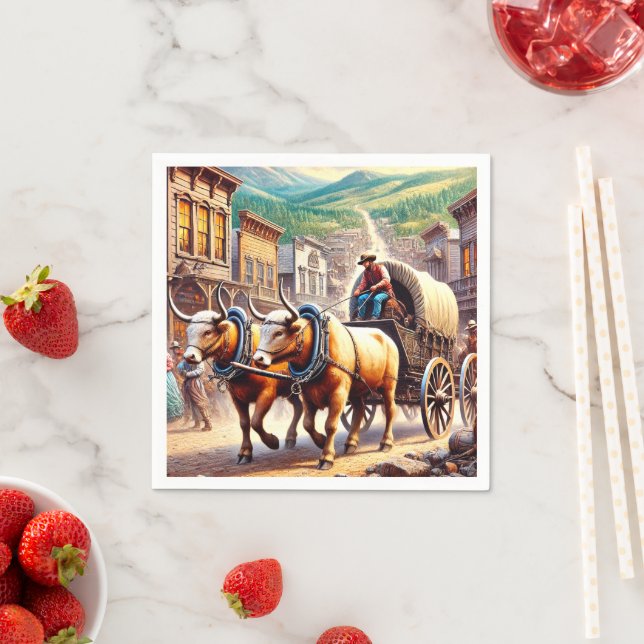Oxen Napkins (Insitu)