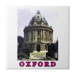 Oxford 1986 snapshot 198 Magenta The MUSEUM Zazzle Ceramic Tile