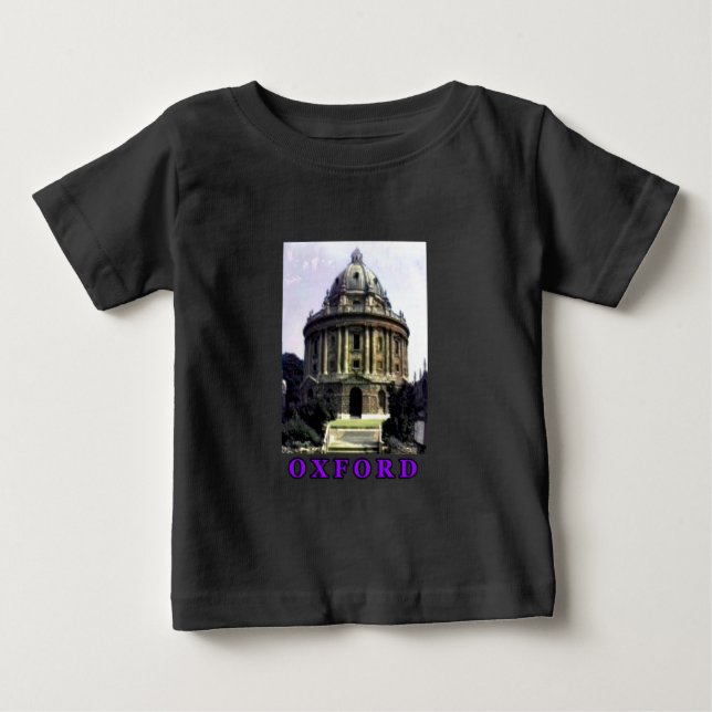Oxford 1986 snapshot 198 Purple The MUSEUM Zazzle Baby T-Shirt (Front)