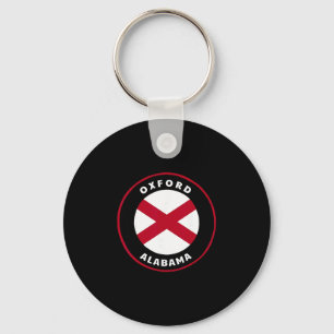Oxford Alama Al State Flag Dge Vacation  Keychain