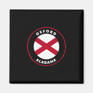 Oxford Alama Al State Flag Dge Vacation Magnet
