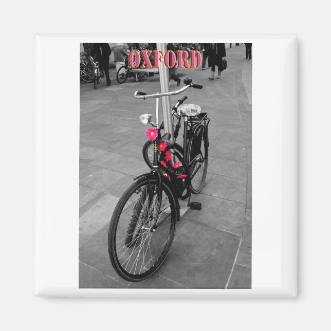 Oxford bike magnet (Front)