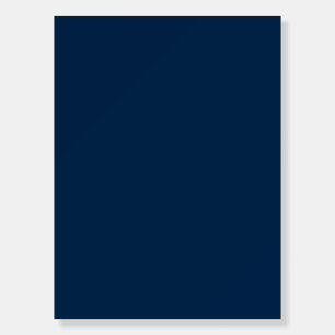 Oxford Blue & White Foam Board Sign – Customizable