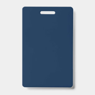 Oxford Blue & White Vertical Badge – Customizable