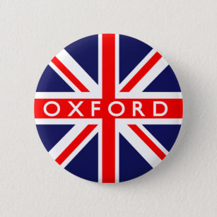 Oxford : British Flag Button