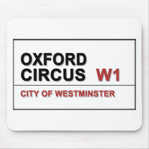 Oxford Circus Lodon England Mouse Pad