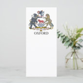 Oxford coat of arms (Standing Front)