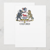 Oxford coat of arms (Front/Back)