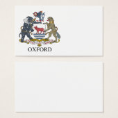 Oxford coat of arms (Front & Back)