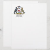 Oxford coat of arms (Front/Back)