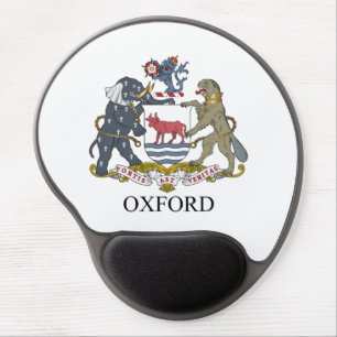 Oxford coat of arms gel mouse pad