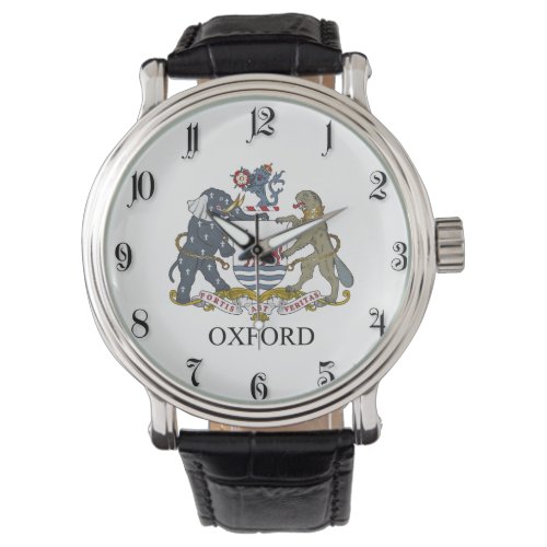 Oxford coat of arms watch