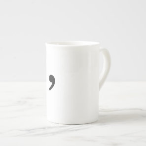 Oxford Comma Coffee Cup