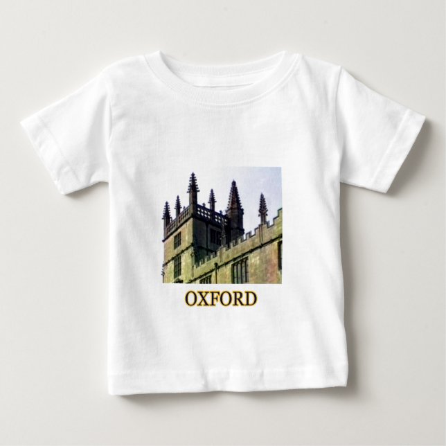 Oxford England 1986 Building Spirals 1 Baby T-Shirt (Front)