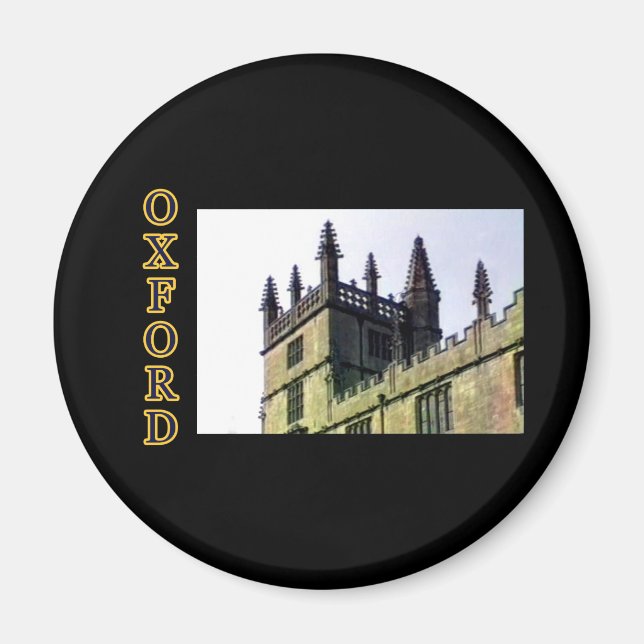 Oxford England 1986 Building Spirals 1 Magnet (Front)