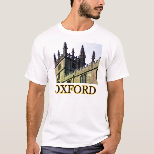 Oxford England 1986 Building Spirals 1 T-Shirt (Front)
