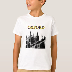 Oxford England 1986 Building Spirals Black jGibney T-Shirt
