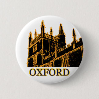 Oxford England 1986 Building Spirals Gold Button