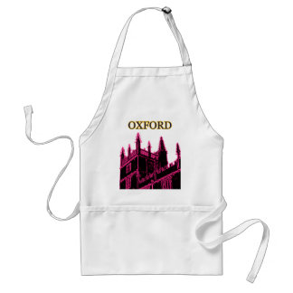 Oxford England 1986 Building Spirals Magenta Adult Apron