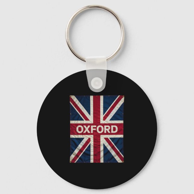 Oxford England Britain Uk History Vacation Souveni Keychain (Front)