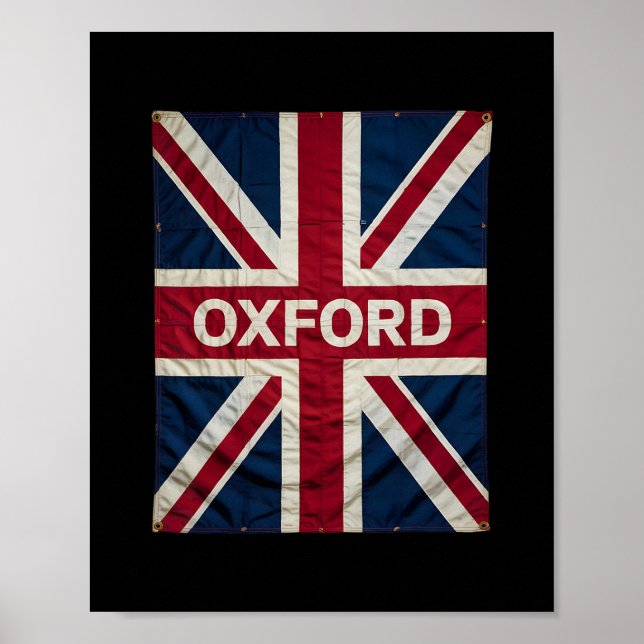 Oxford England Britain Uk History Vacation Souveni Poster (Front)