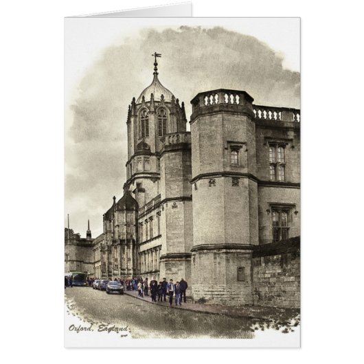 Oxford, England Card (Front)