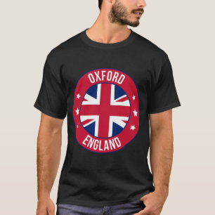 Oxford, England City T-Shirt Travel & Hometown P