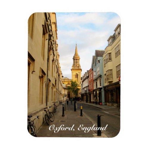 Oxford England Lincoln College Library Street view Magnet