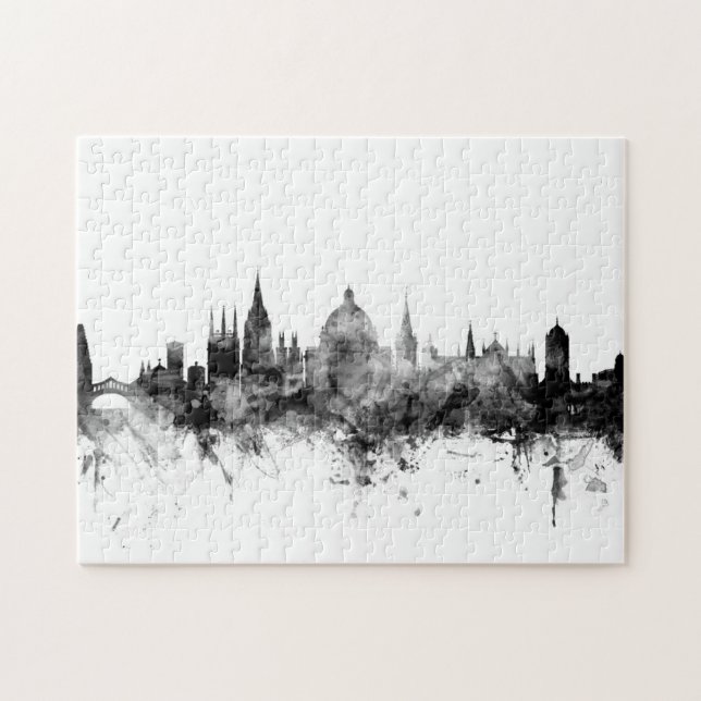 Oxford England Skyline Jigsaw Puzzle (Horizontal)