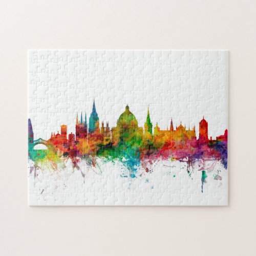 Oxford England Skyline Jigsaw Puzzle