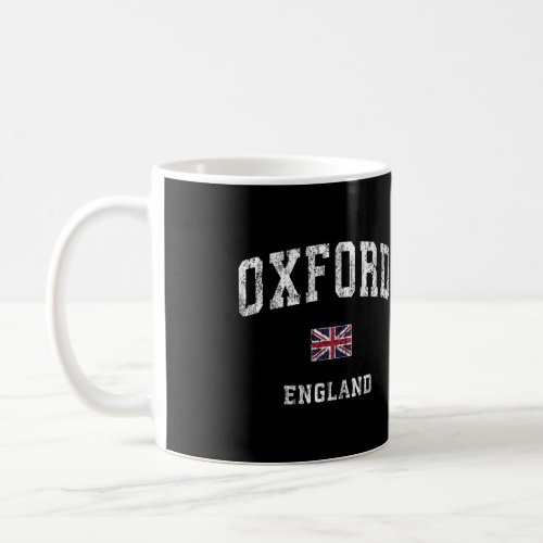 Oxford England Vintage Athletic Sports Design Coffee Mug