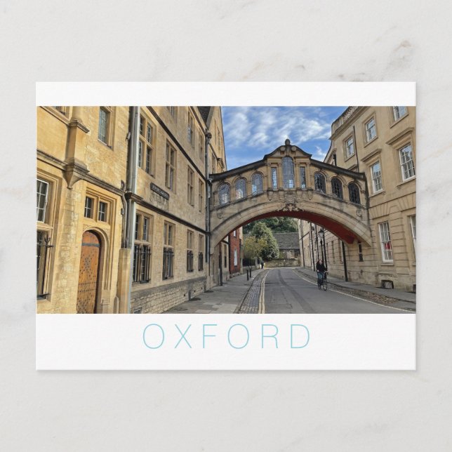 Oxford Holiday Postcard (Front)