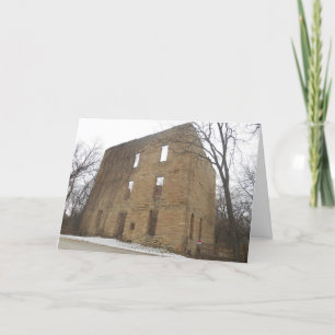“Oxford Mill Ruins” Birthday Card