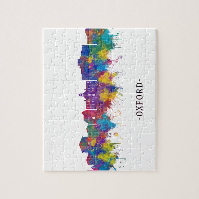 Oxford Mississippi Skyline Jigsaw Puzzle (Vertical)