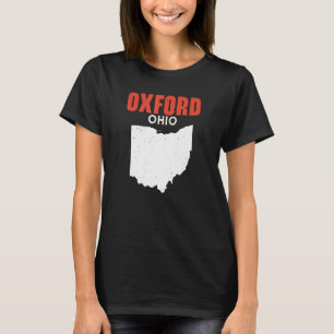 OXFORD Ohio USA State America Travel Ohioan T-Shirt