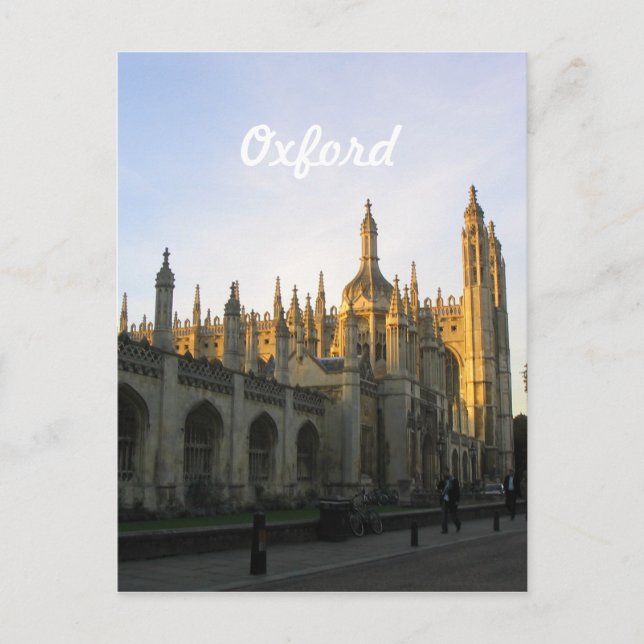 Oxford Postcard (Front)