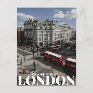 Oxford Street, London Postcard